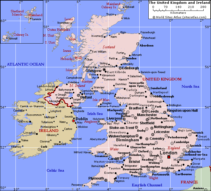 british accent map