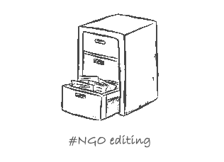 #NGO editing